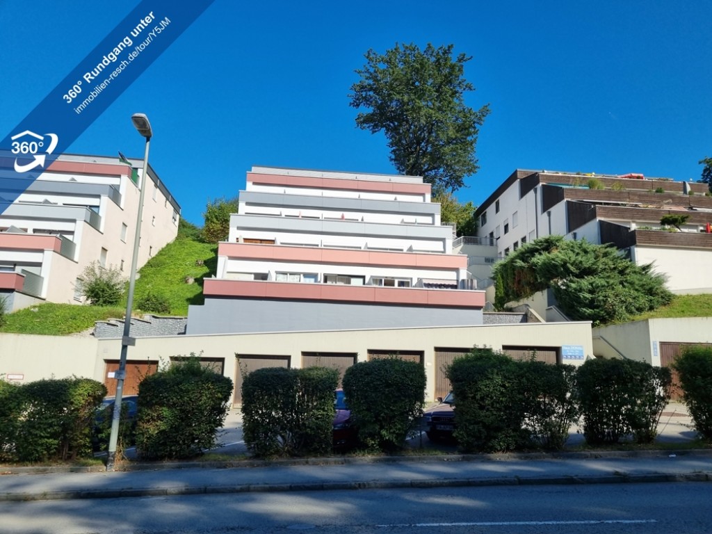 Passau - Pfiffiges 1-Zimmer-Terrassenappartement mit großer Terrasse in Passau Haidenhof-Nord /PaWo-Center