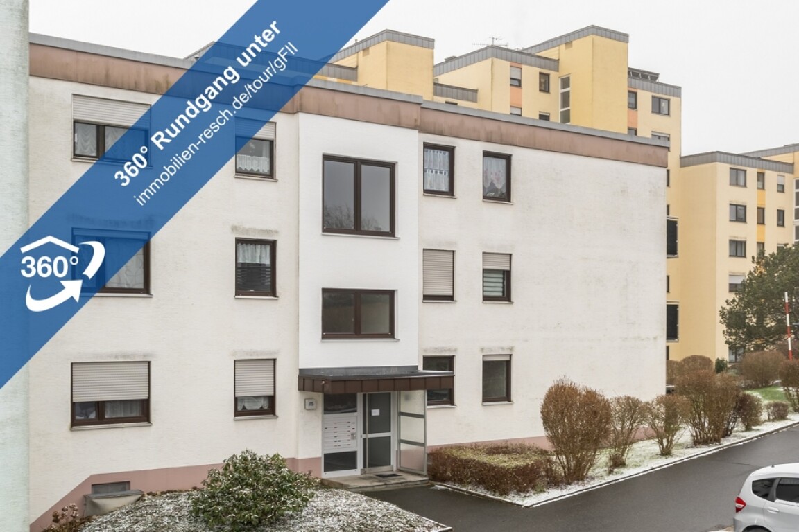 Passau - Singleappartement in Passau-Grubweg mit Wannenbad, EBK und Südbalkon