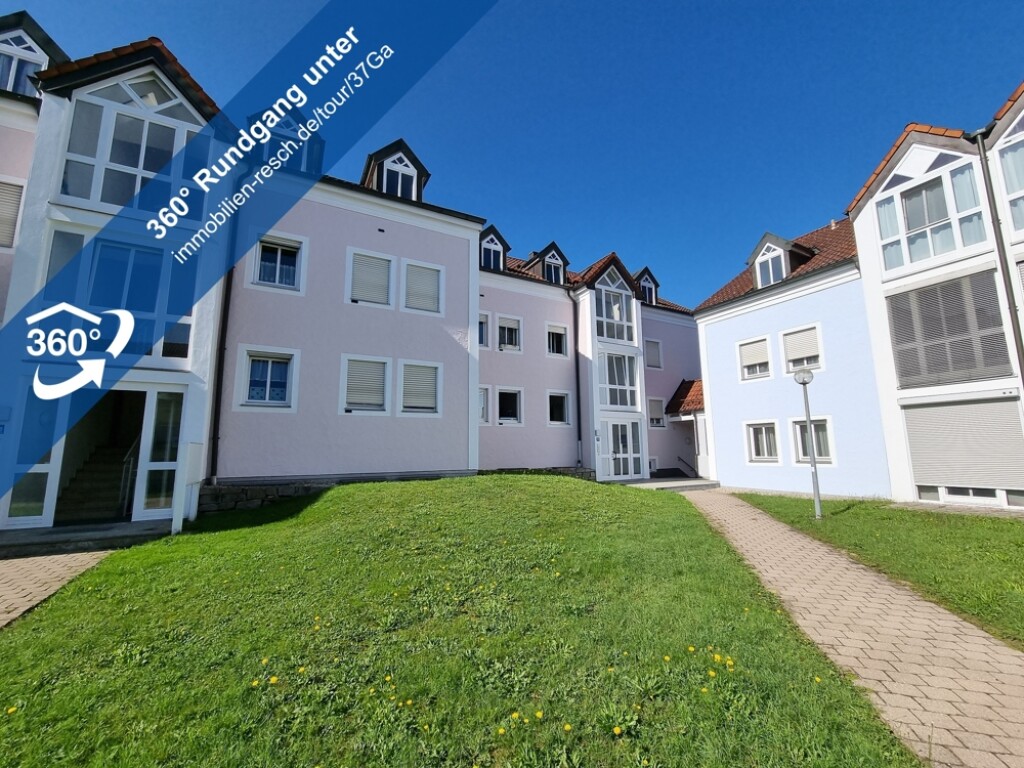 Passau - Raum - ID Kompakte 2-Zimmer- Wohnung mit Wintergarten, Wannenbad, und Balkon in Passau/Heining