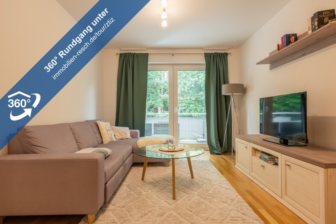 Passau - Direkt bei Passau Charmante 2-Zimmer-Wohnung mit Duschbad, Balkon und EBK