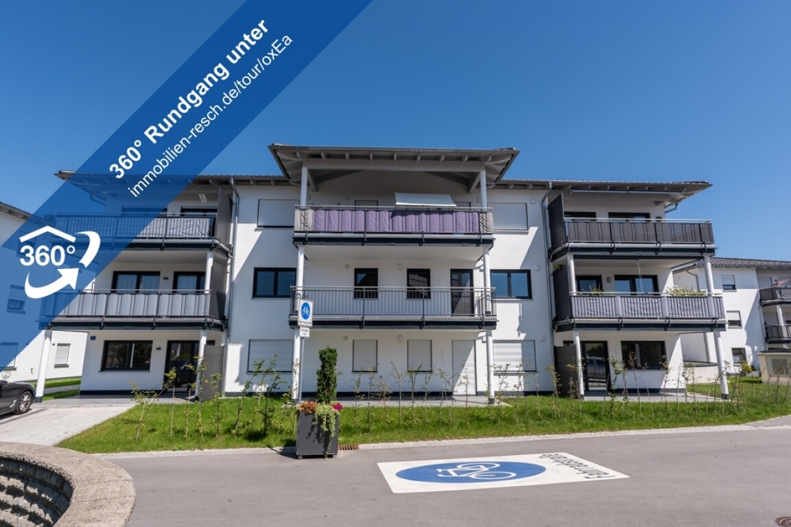 Pocking - Neubauwohnung im Herzen von Pocking 3,5-Zimmer-Wohnung mit Tageslichtbad und Balkon