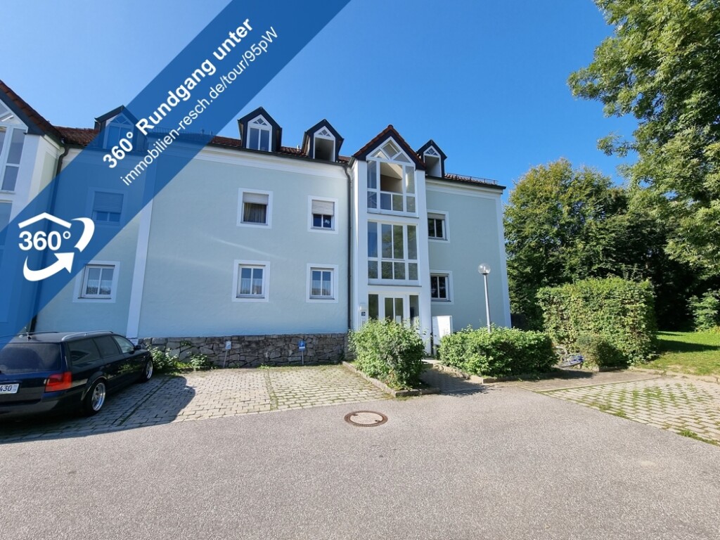 Passau - Passau-Heining Schöne 2-Zimmer-Wohnung mit Wintergarten