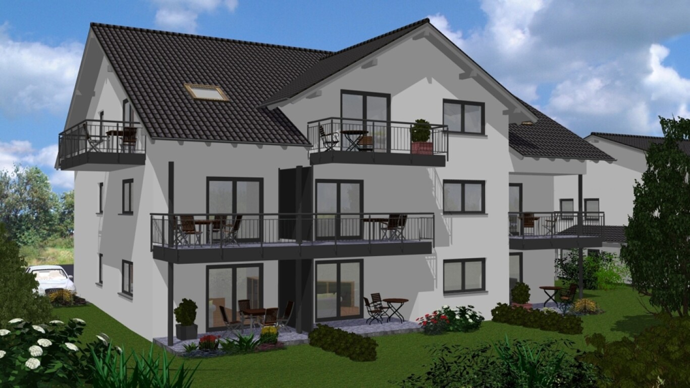 Wohnen mit Erholungsfaktor und Weitblick 2-Zimmer-Wohnung mit Tageslichtduschbad und Balkon