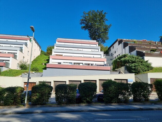 1-Zimmer-Wohnung - Pfiffiges 1-Zimmer-Terrassenappartement mit großer Terrasse in Passau Haidenhof-Nord /PaWo-Center