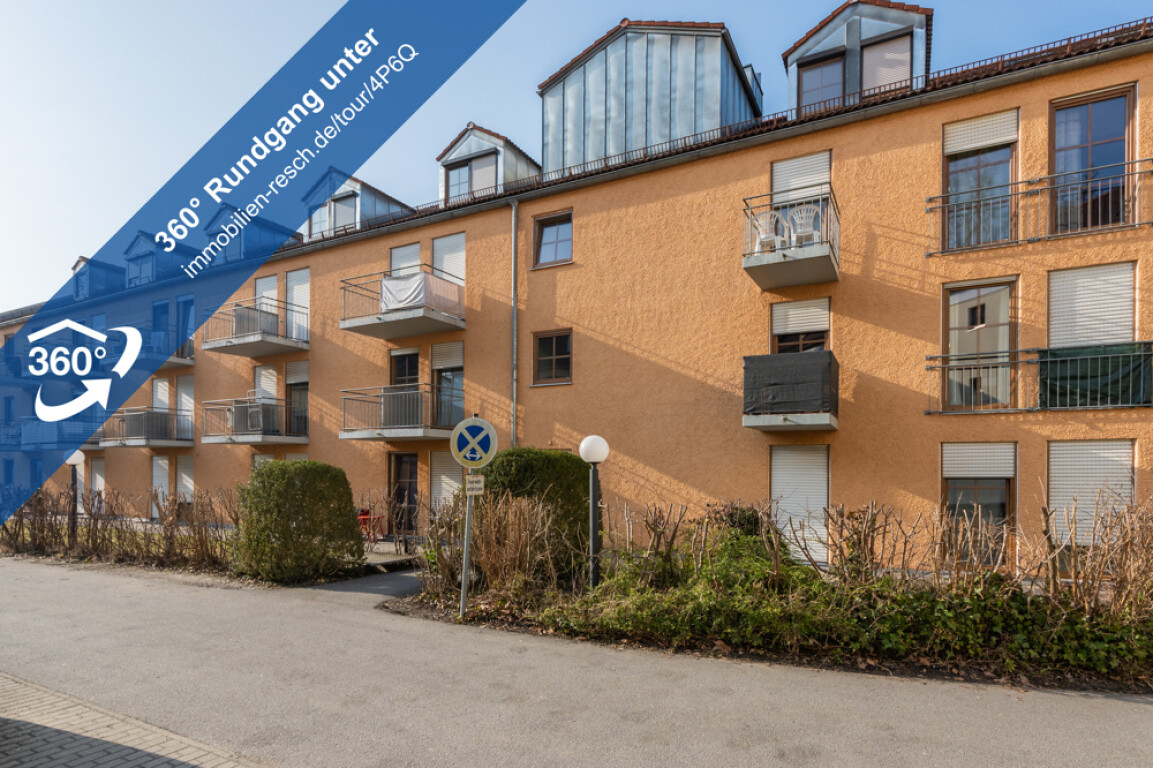 Passau - Klein aber fein in Zentrumsnähe Voll Möbliertes 1-Zimmer-Appartement mit Duschbad, Balkon und EBK