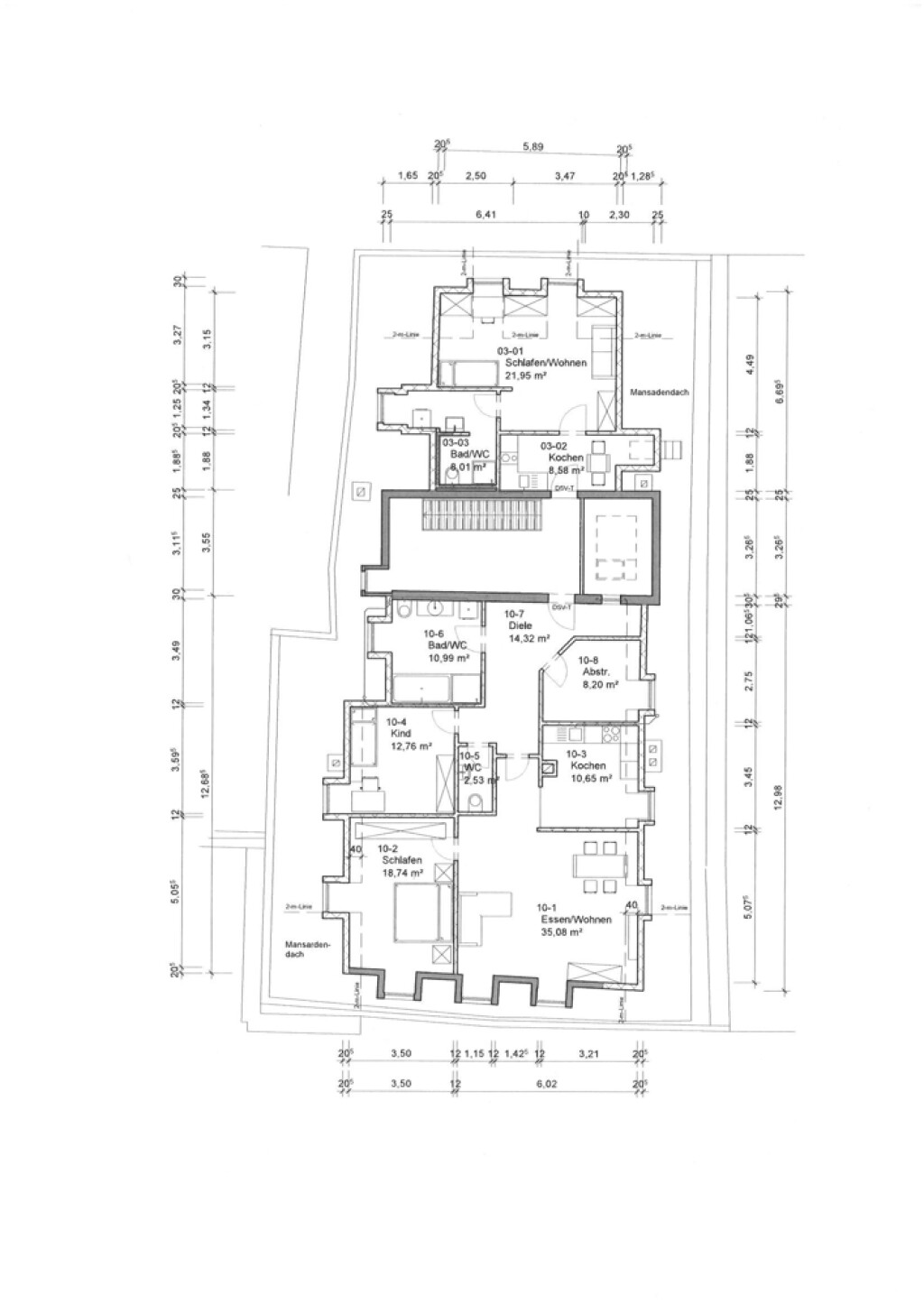 Ortspitze Passau – Zwei Eigentumswohnungen zum Entkernen, Sanieren und Ausbauen mit freiem Innblick