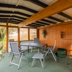 Überdachte Terrasse