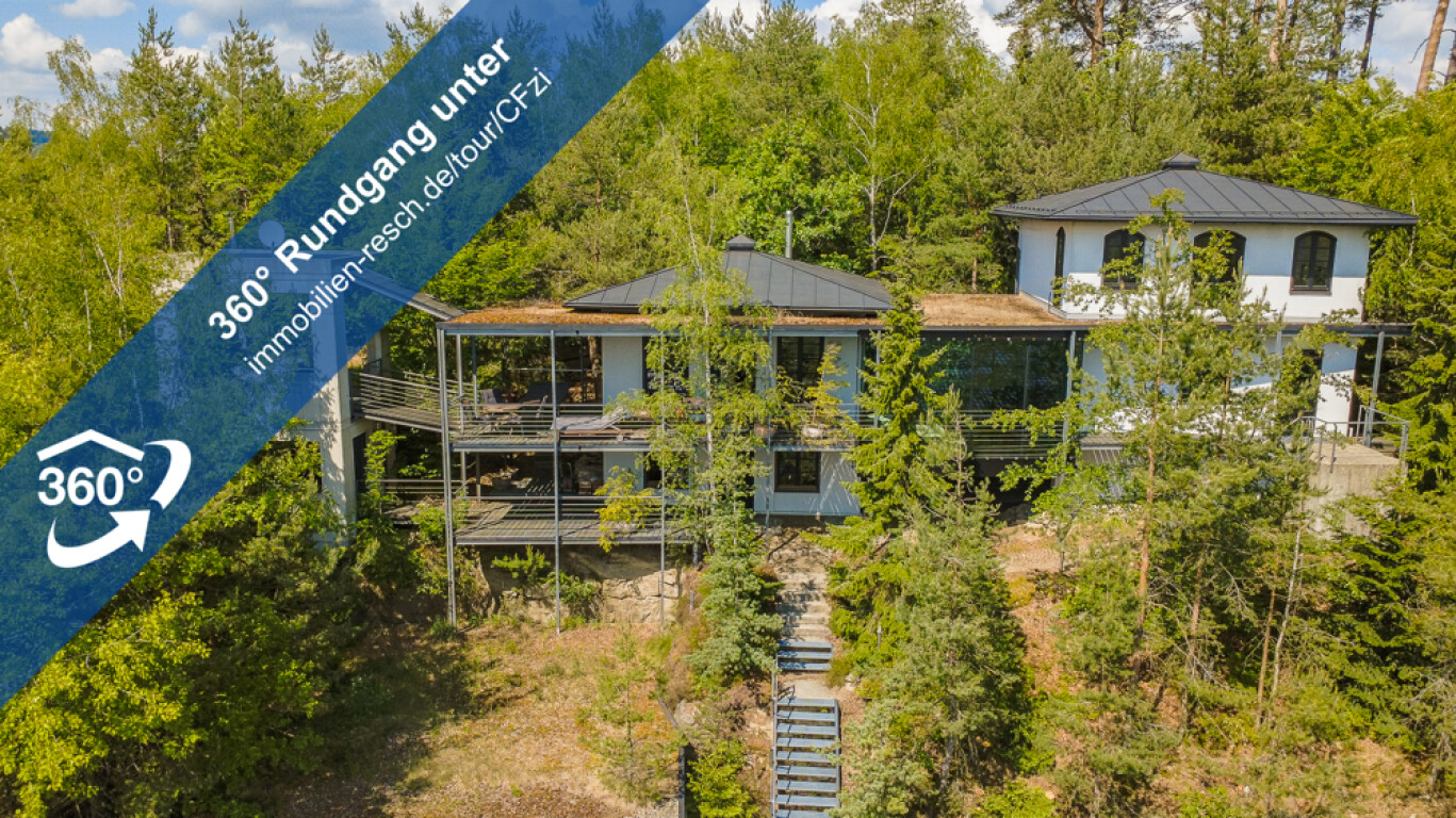 Thurmansbang - Architektonisches Traumhaus in exklusiver Hanglage – Wohnen mit Charakter und Naturkulisse