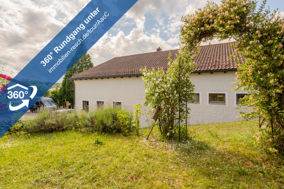 Wohnen und Leben in Passau - Wörth 3-Zimmer-Wohung mit Privatgarten und Tageslichtbad
