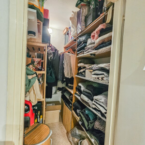 Begehbarer Kleiderschrank