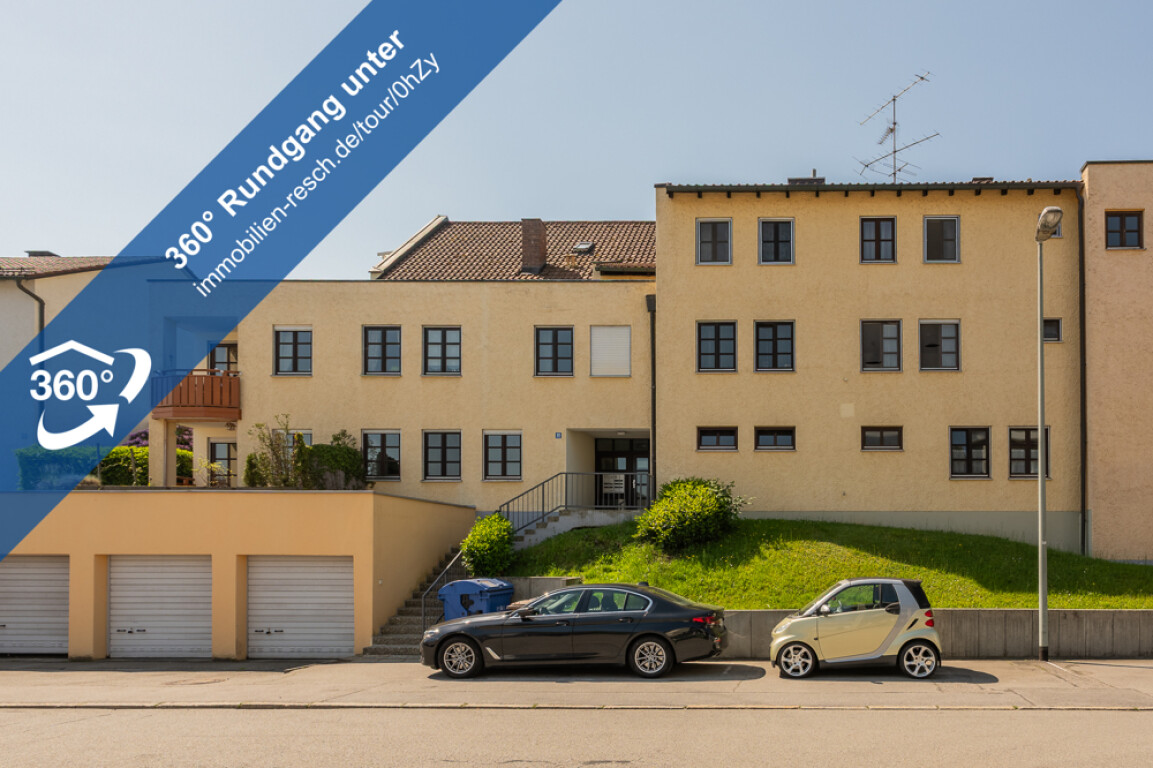 Passau - Gelungene  2-Zimmer-Wohnung mit heller Küche, geräumigen Wannenbad und gemütlicher Balkonterrasse