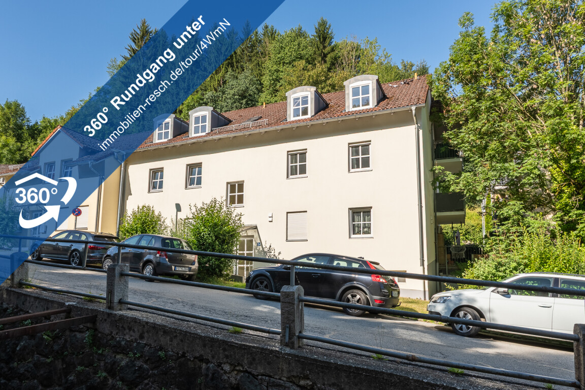Attraktive 3-Zimmer-Wohnung mit Einbauküche und zwei Balkonen in Passau-Innstadt, Lindental