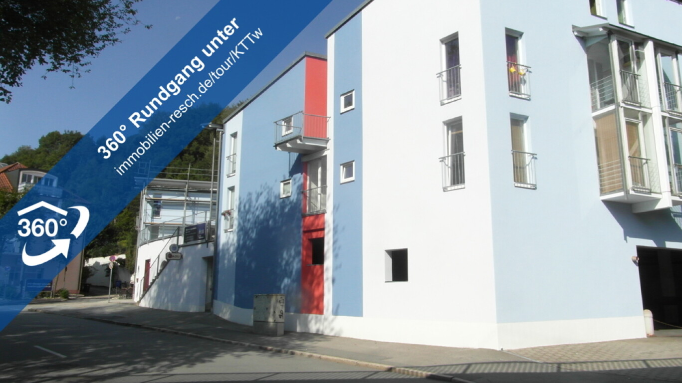 1-Zimmer-Studentenappartement mit Balkon in Passau-Innstraße/ gegenüber der Universität