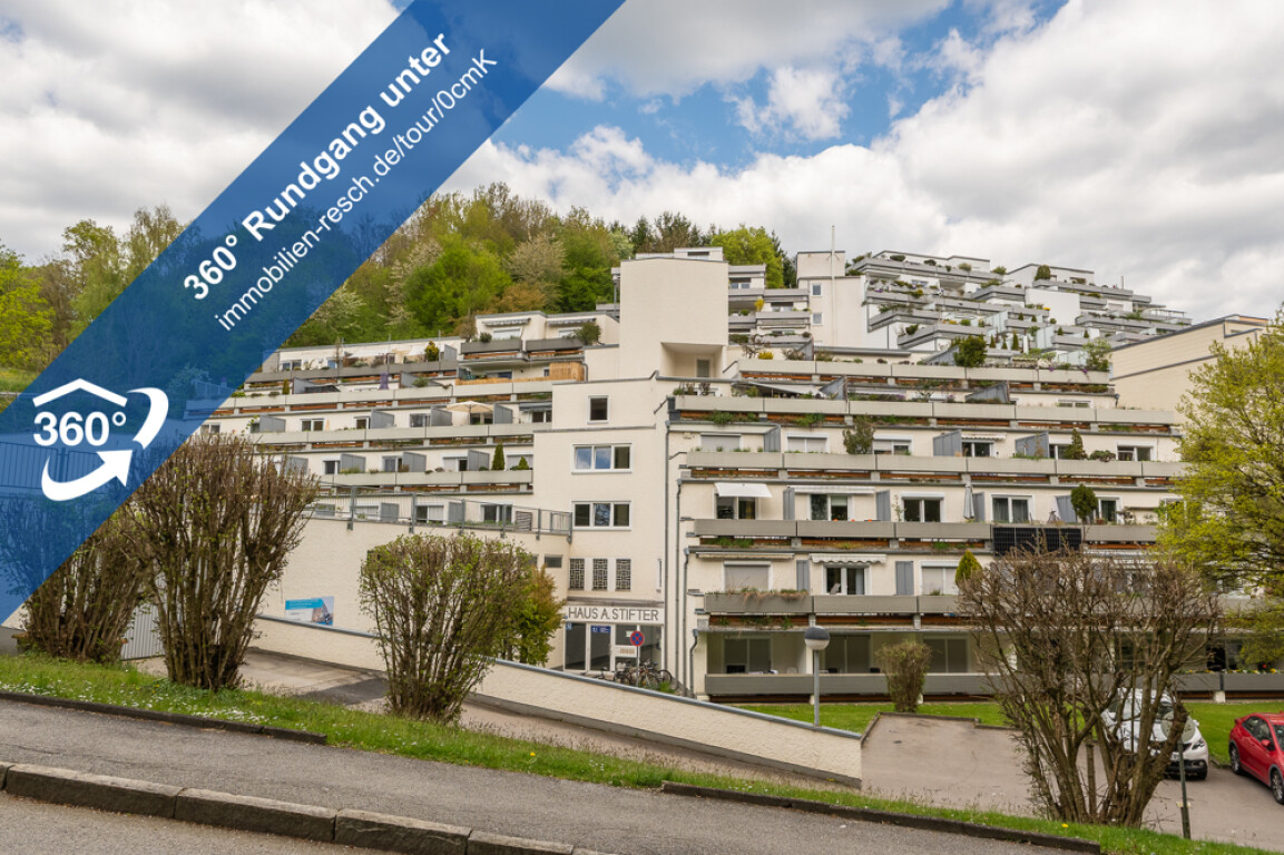 1-Zimmer-Appartement mit Duschbad, Kochzeile, Sonnenterrasse und Tiefgaragenstellplatz in Uni nähe!