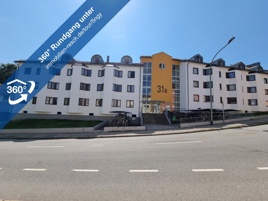 Passau - Beziehbares Studentenappartement in ruhiger Stadtlage – nur 1 km von der Universität entfernt
