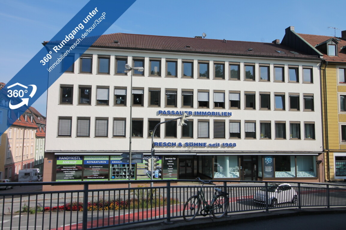 Passau - TOPP LAGE NÄHE UNI 1,5-Zimmer-Appartement mit Duschbad und EBK
