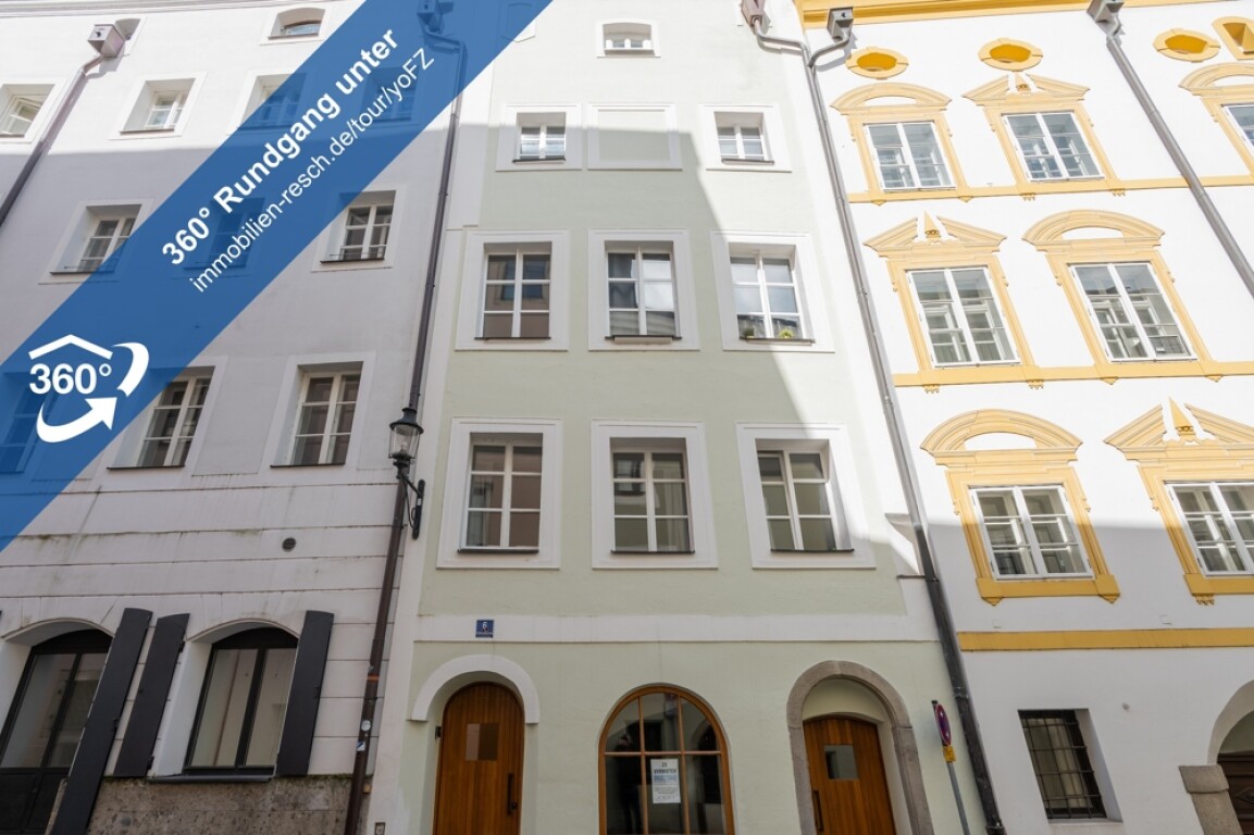 Passau - Leben in der Passauer Altstadt 1-Zimmer-Appartement mit EBK, Duschbad und Balkon